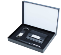 3 In 1 Gift Set (Pen, Keychain & Card Holder)