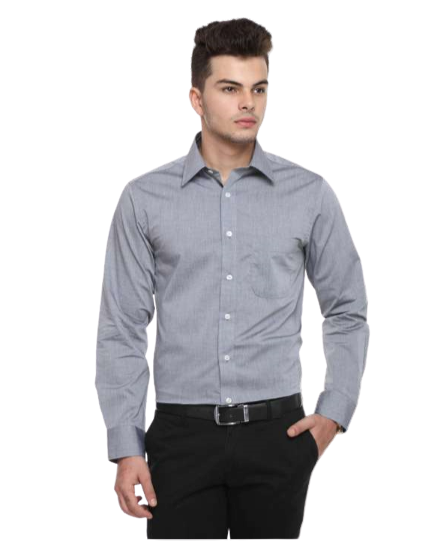 Arrow Men’s Formal Full Sleeve Grey Shirt - Creative369 Solutions