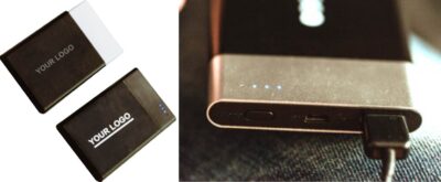 D'Lite 5000 mAh Power Bank with Light Up Logo - Image 3