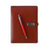 Tan Corporate Diary With Pen - Image 3