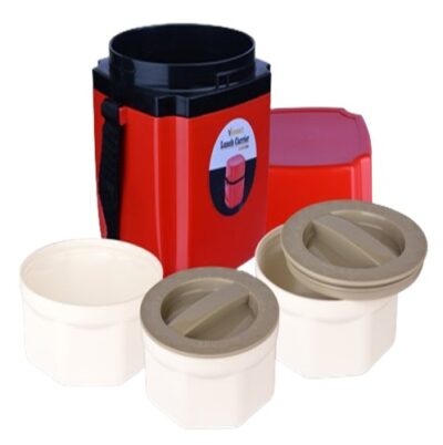 Microwaveable Lunch Box  (3 Food-grade containers)