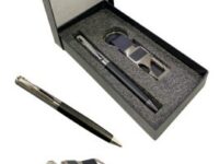 Glossy Black & Silver Gift Set