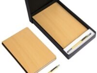 Wooden 2 in 1 Pen and Diary Set