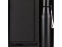 Treggen Black 3 in 1 Gift set (Sipper bottle, pen, diary)