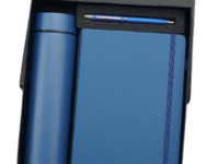Blue corporate gift set diary pen temperature bottle Bottle 3 in 1 blue executive gift set Premium blue diary pen bottle gift box Office gifting blue temperature bottle set
