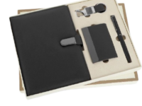 Apex Black Gift Set – Diary, Pen, Keychain & Cardholder