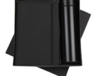 Bose corporate gift set diary pen temperature bottle Black executive diary pen bottle gift set Premium corporate gift set with temperature bottle Office gifting diary pen bottle combo