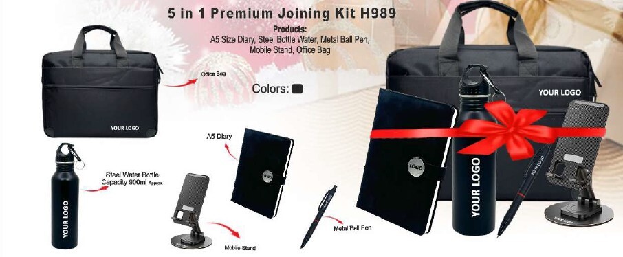 Premium Joining Kit H989 – 5 in 1 Corporate Welcome Kit