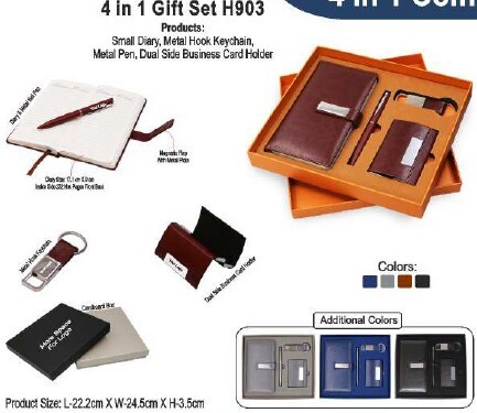 Gift Set H903 – 4 in 1 Executive Corporate Gift Box