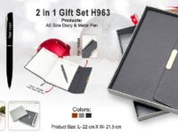 executive diary pen with A5 notebook professional notebook and metal pen combo office executive diary pen set premium diary with metal pen for gifting