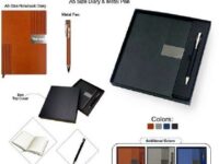 diary pen combo with A5 notebook professional notebook and metal pen set office diary pen combo for gifting premium A5 notebook with pen