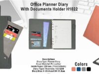 office planner diary with document holder professional planner notebook organizer office diary with card holder sections executive planner diary for meetings