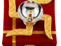 Swastik Diya Gift Set